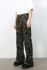 Men's Camouflage Jeans with Pockets - Trendsi - Flyclothing LLC
