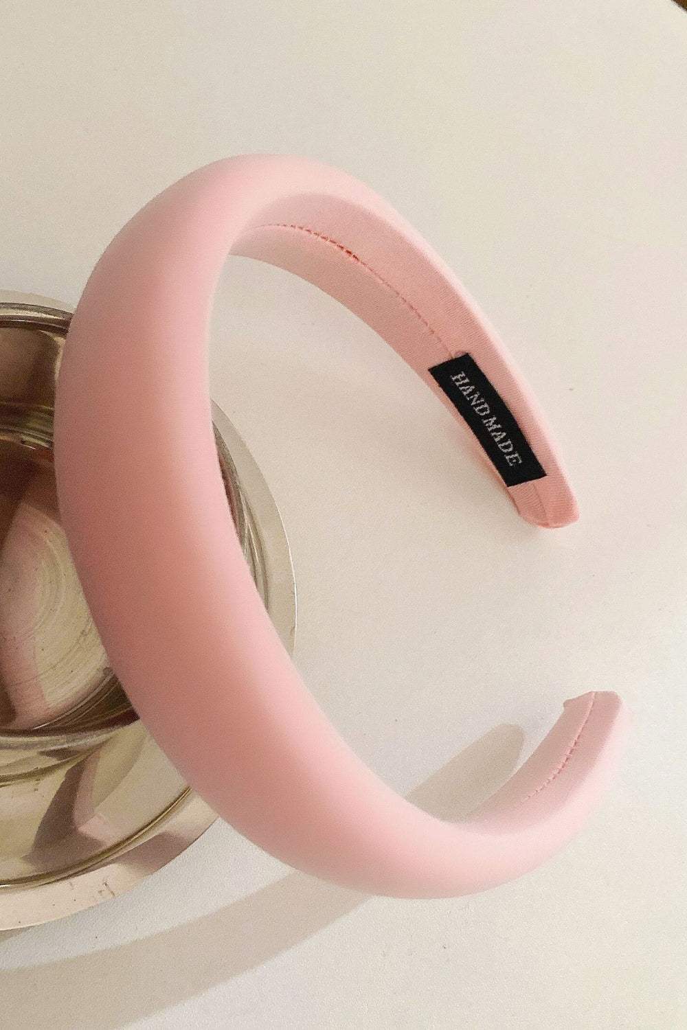 Solid Polyester Wide Headband - Trendsi - Flyclothing LLC
