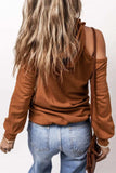 Cold Shoulder Long Sleeve Hoodie - Trendsi - Flyclothing LLC