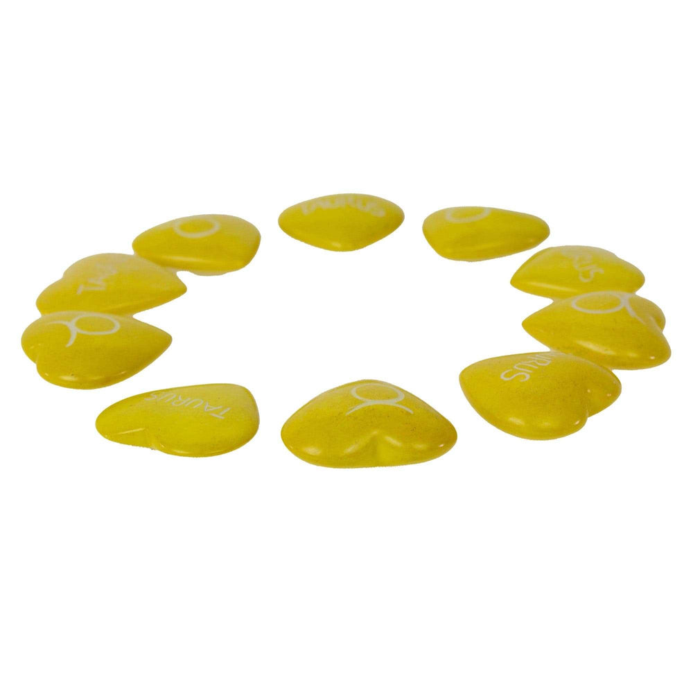 Zodiac Soapstone Hearts, Pack of 5: TAURUS - SMOLArt - Flyclothing LLC