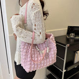Bubble Textured Tote Bag - Trendsi - Flyclothing LLC