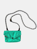 Himawari Solid Color Envelope Shape Crossbody Bag with Removable Strap - Trendsi