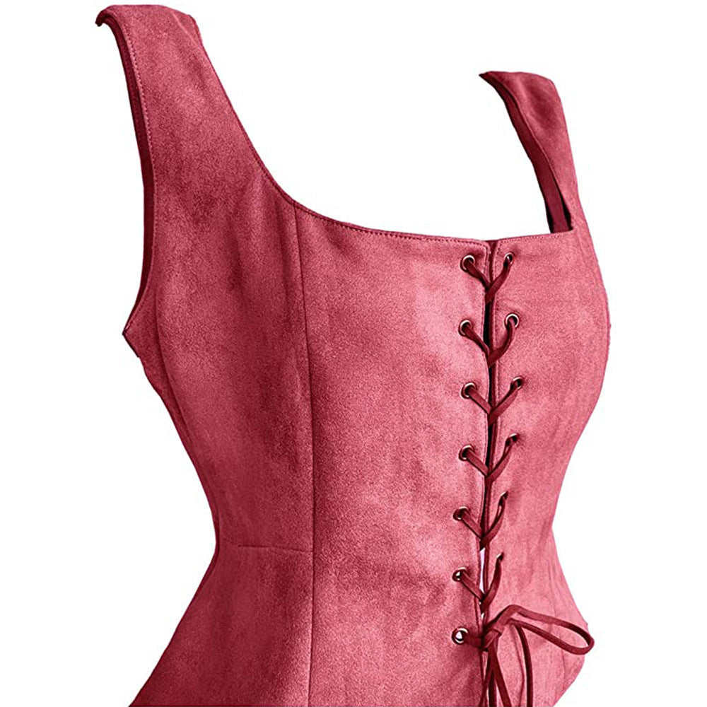 Suede Vest Halloween Costume - My Store - Flyclothing LLC