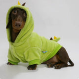 Halloween Crossdressing Little Dinosaur Double-sided With Velvet Thermal Hooded Sweatshirt - My Store - Flyclothing LLC