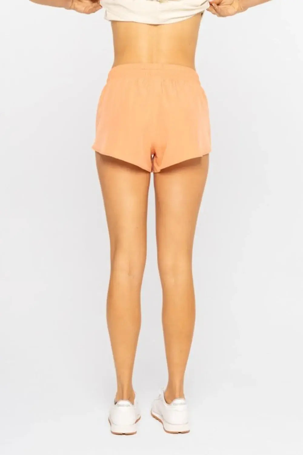 MONO B Drawcord Mini Shorts - Trendsi - Flyclothing LLC