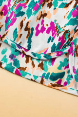 Printed High Waist Shorts - Trendsi - Flyclothing LLC