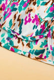 Printed High Waist Shorts - Trendsi - Flyclothing LLC