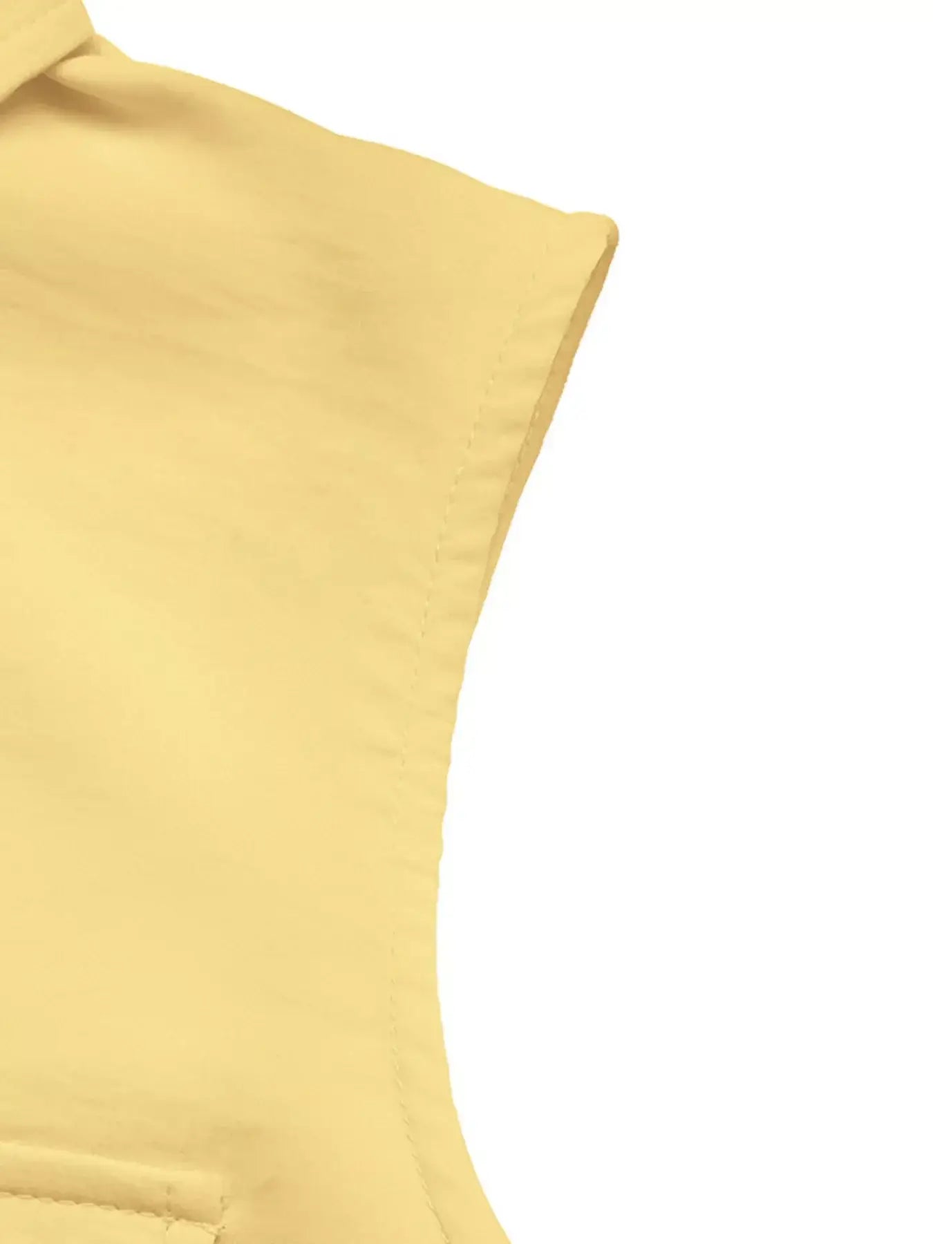 Button Front Sleeveless Blouse - Trendsi - Flyclothing LLC