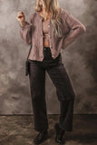 Button Up Long Sleeve Cardigan - Trendsi - Flyclothing LLC