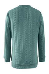 Full Size Textured Open Front Long Sleeve Cardigan - Trendsi - Flyclothing LLC