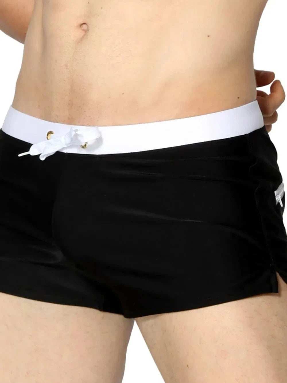 Men's Drawstring Swim Shorts - Trendsi - Flyclothing LLC