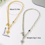 18K Gold-Plated Cross Pendant Necklace - Trendsi - Flyclothing LLC
