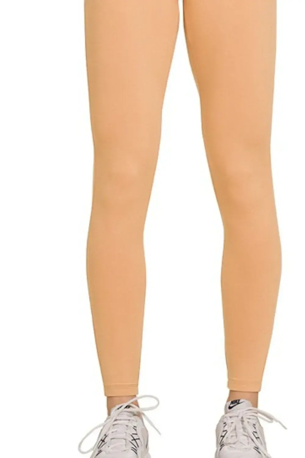 Zenana Microfiber Waistband Leggings - Trendsi - Flyclothing LLC