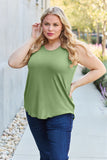 Basic Bae Bamboo Full Size Round Neck Tank - ShopBasicbae - Flyclothing LLC