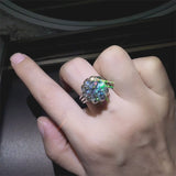 3 Carat 925 Sterling Silver Moissanite Ring - Trendsi