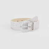 Sequin PU Leather Belt - Trendsi - Flyclothing LLC