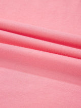 Ruffle Hem Round Neck Relaxed T-Shirt - Trendsi - Flyclothing LLC