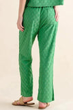 And The Why Brushed Texture Checker Board Pattern Casual Pants - Trendsi