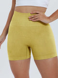 High Waist Active Shorts - Trendsi - Flyclothing LLC