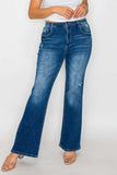 bytos Full Size High Rise Bootcut Jeans with Pockets - Trendsi - Flyclothing LLC