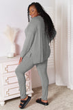 Basic Bae Bamboo Full Size V-Neck Long Sleeve Top and Pants Lounge Set - ShopBasicbae - Flyclothing LLC