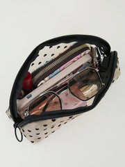 4- Piece Heart Polyester Storage Bag - Trendsi