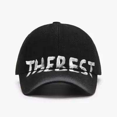 Letter Adjustable Baseball Cap - Trendsi - Flyclothing LLC