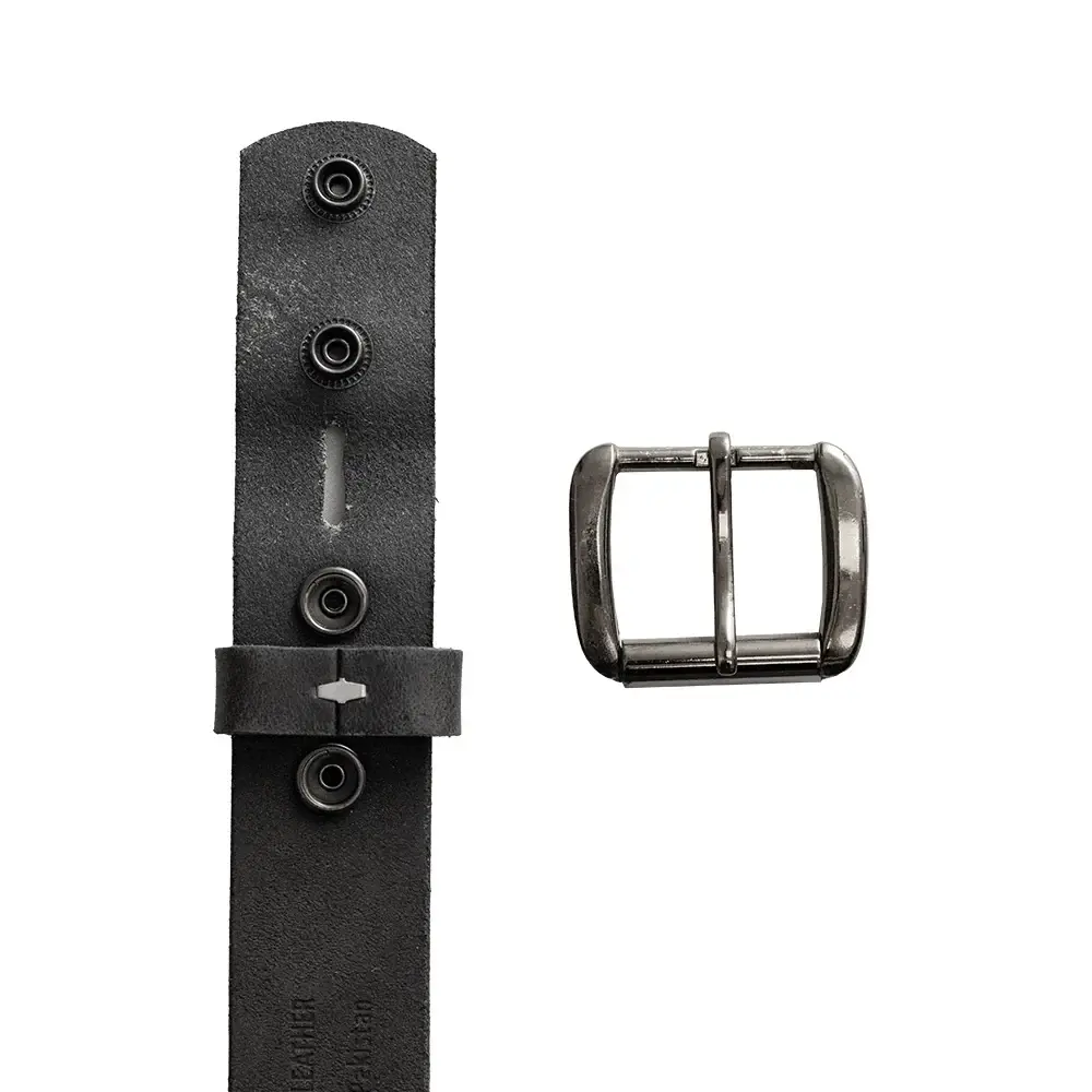 Charcoal Belt - First Manufacturing Company - Flyclothing LLC