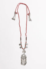 Charm Medallion with Back Lariat Necklace - Boho Clothing and Accessories - Flyclothing LLC