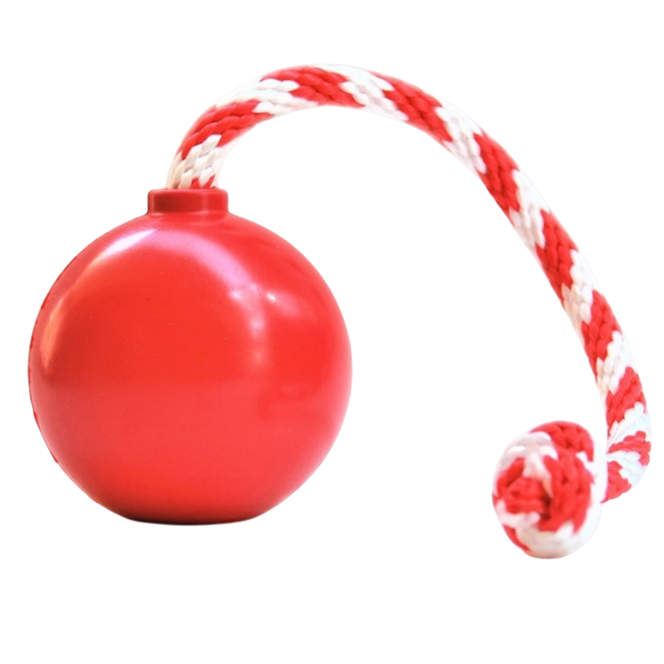 USA-K9 Cherry Bomb Rubber Dog Chew Toy | K9 Handler Reward Toy | USA Made - SodaPup/True Dogs, LLC - Flyclothing LLC