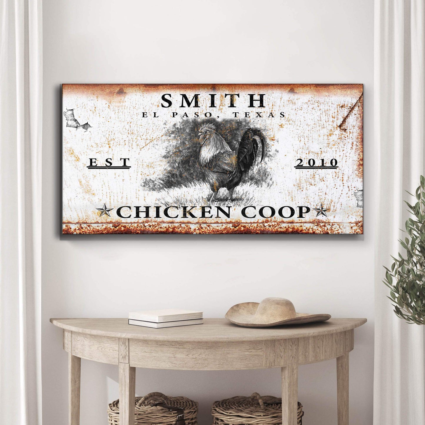 Chicken Coop Sign VI - Tailored Canvases - Flyclothing LLC