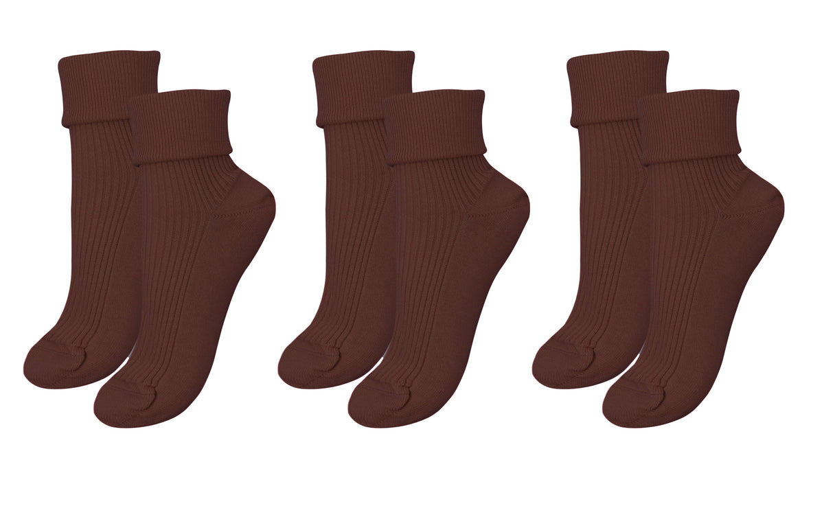tittimitti® Women’s 100% Organic Combed Cotton Socks 3-Pack – Made in Italy - tittimitti - Flyclothing LLC