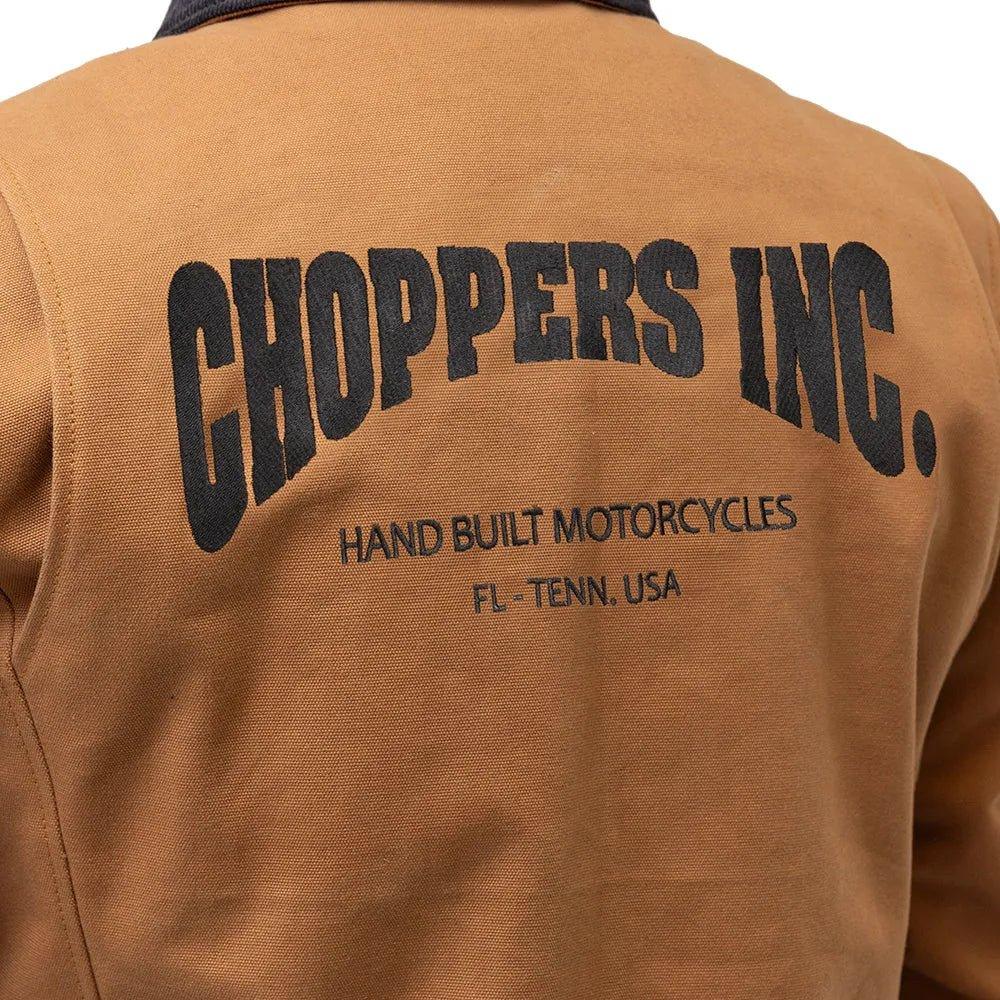 Choppers Inc - Lined Mechanic Jacket - First Manufacturing Company - Flyclothing LLC