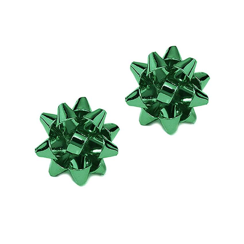 Christmas Gift Bow Stud Earrings - Madeline Love - Flyclothing LLC