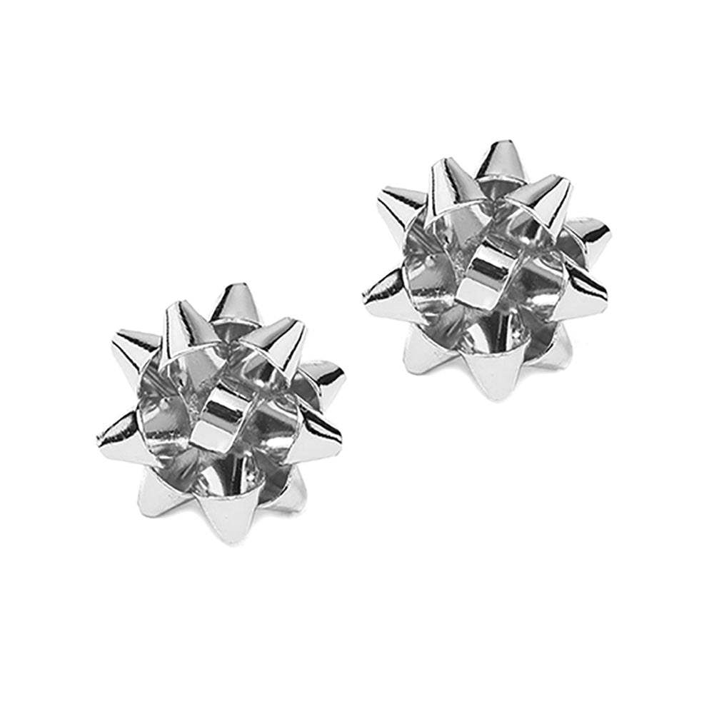 Christmas Gift Bow Stud Earrings - Madeline Love - Flyclothing LLC