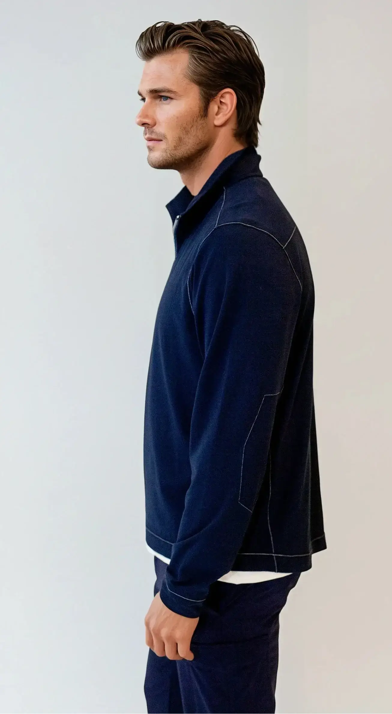 Buki Cinqo Travel Half Zip - Navy - Buki - Flyclothing LLC