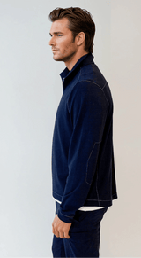 Buki Cinqo Travel Half Zip - Navy - Buki - Flyclothing LLC