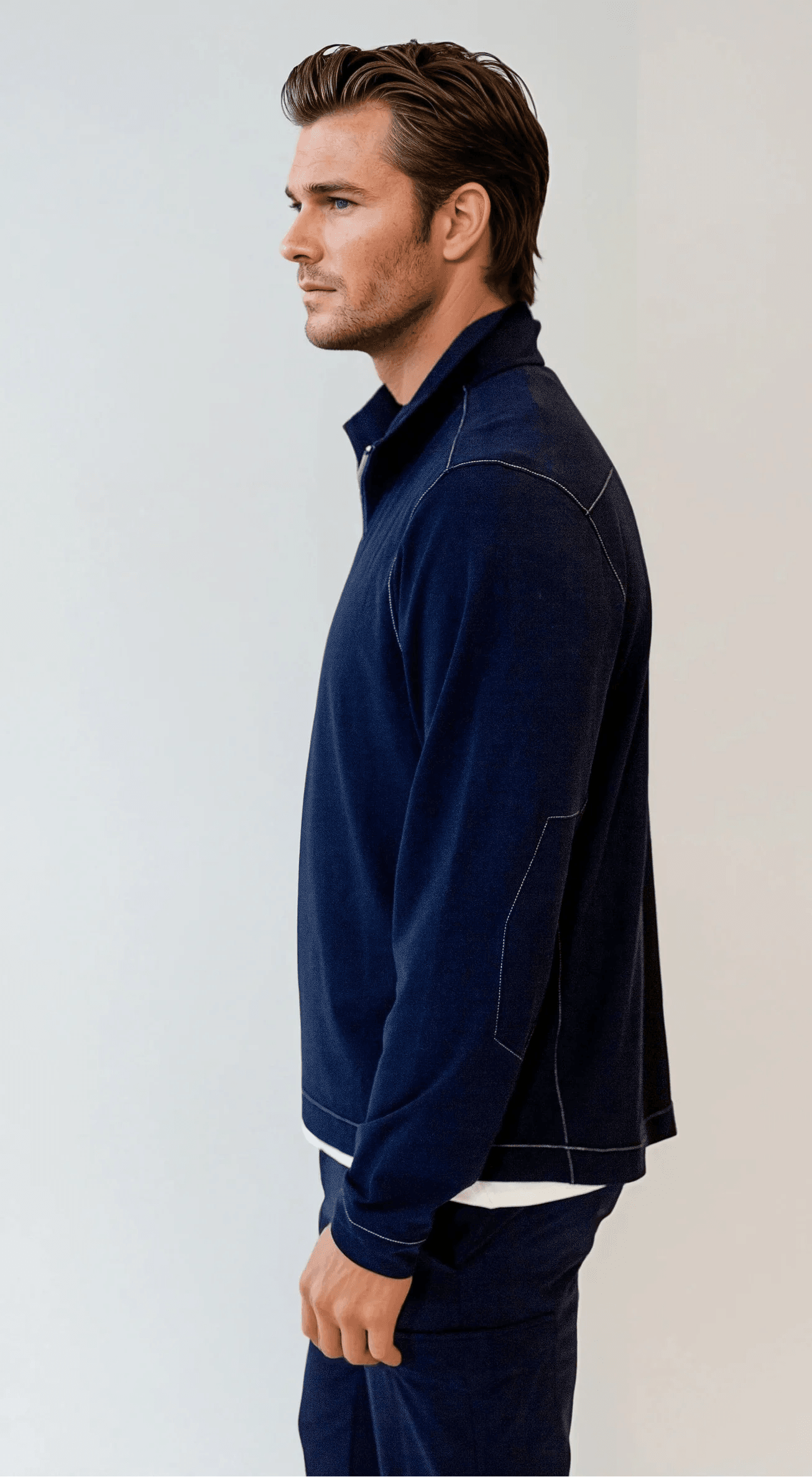 Buki Cinqo Travel Half Zip - Navy - Buki - Flyclothing LLC