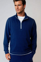 Buki Cinqo Travel Half Zip - Navy - Buki - Flyclothing LLC