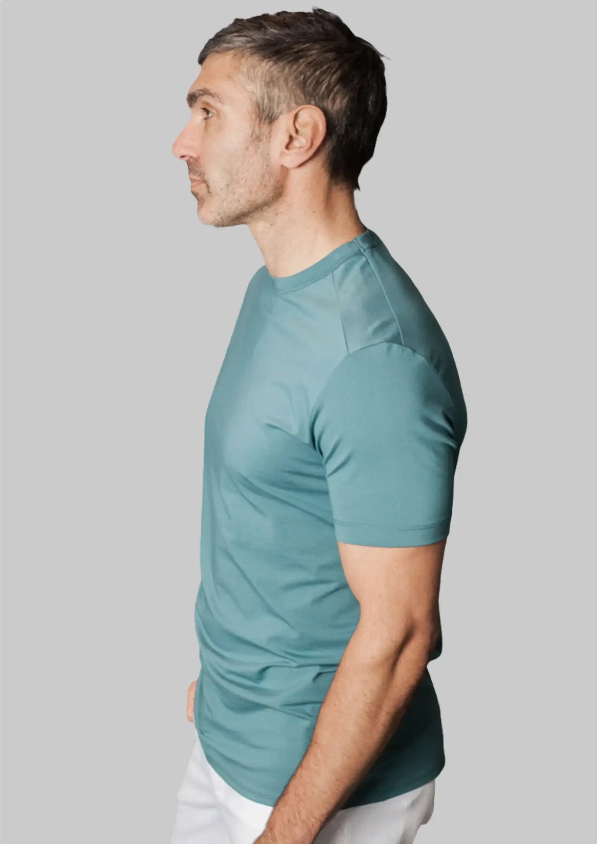 Buki Cinqo Tech Tee - Blue Grey - Buki - Flyclothing LLC