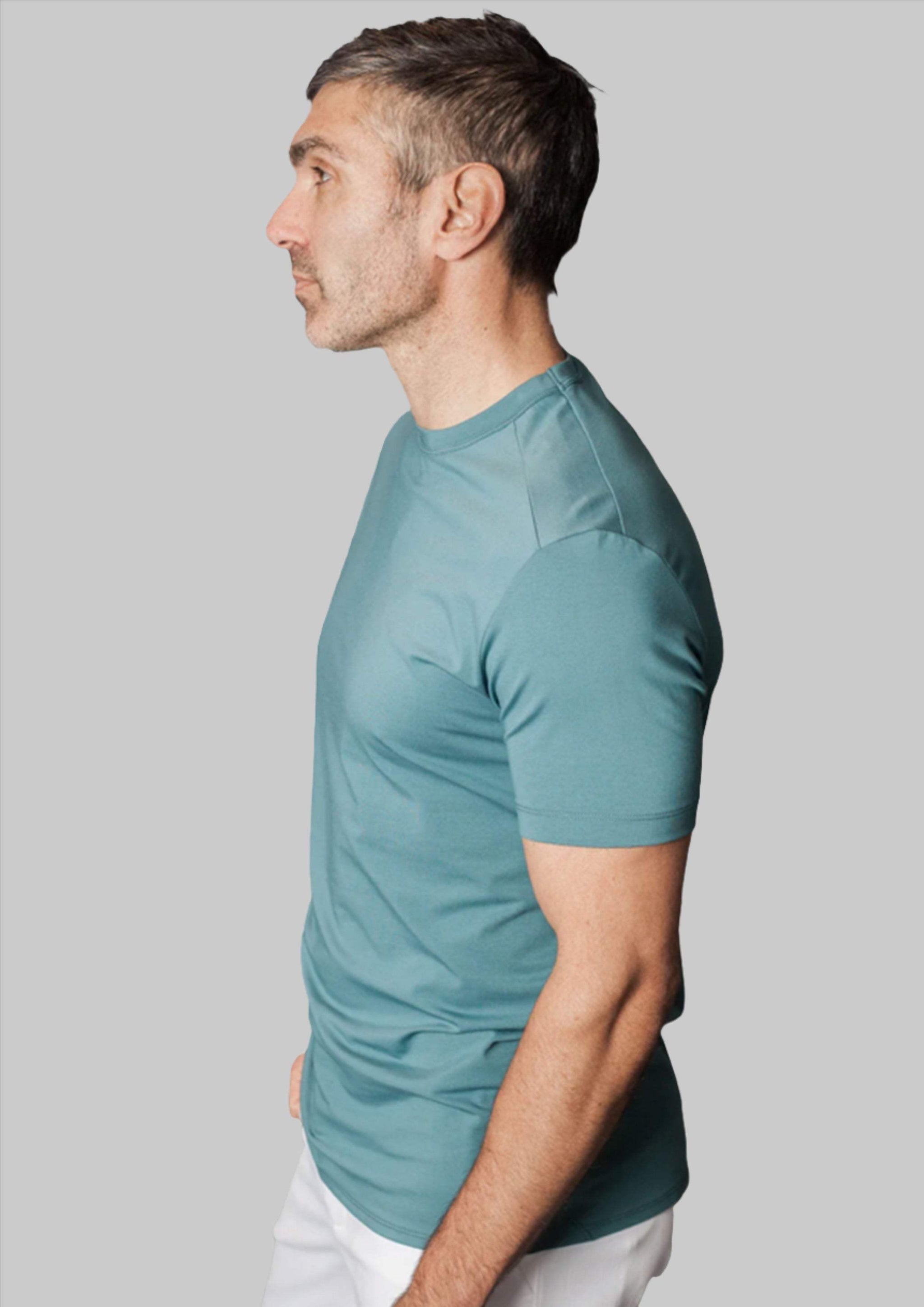 Buki Cinqo Tech Tee - Blue Grey - Buki - Flyclothing LLC