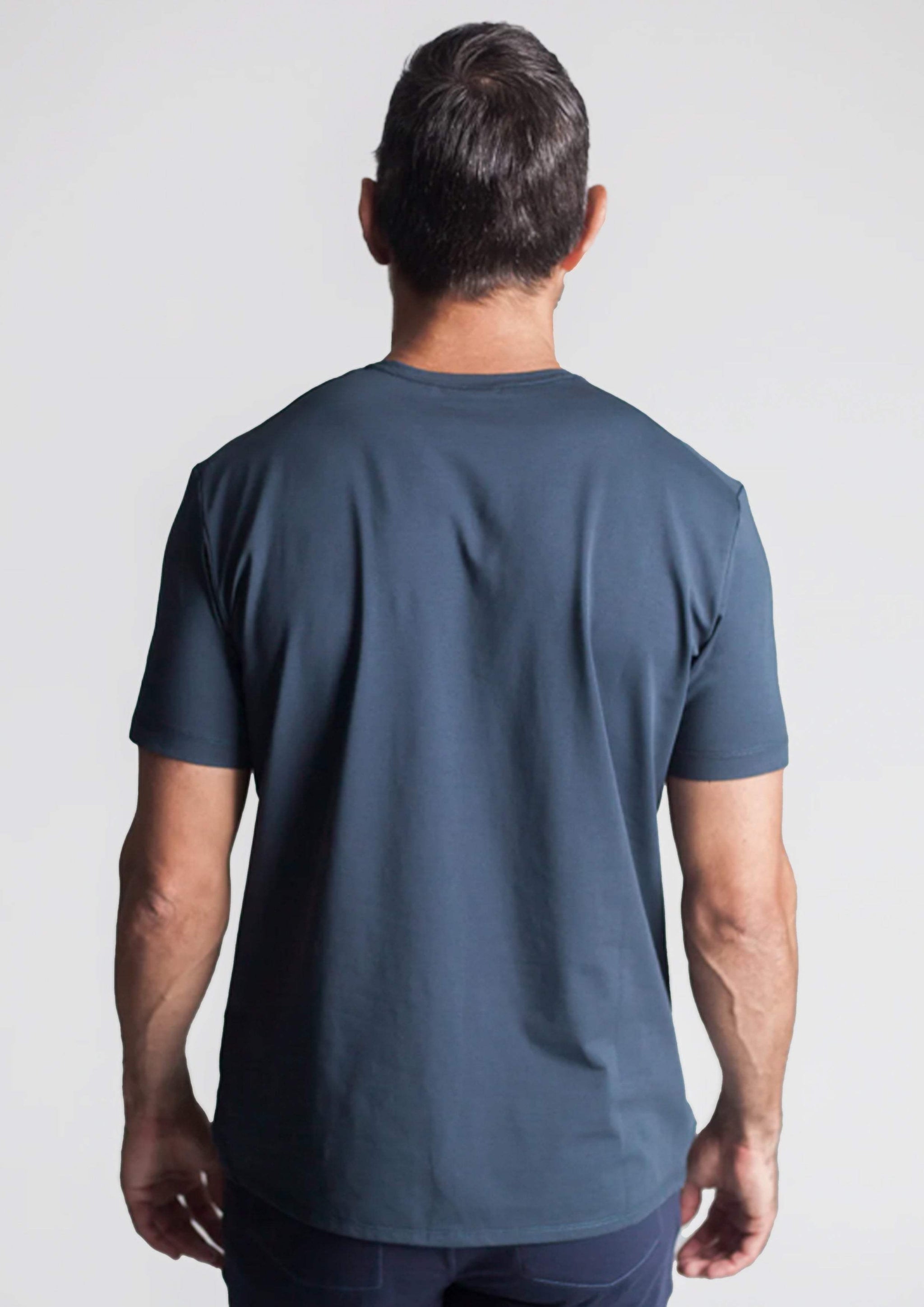 Buki Cinqo Tech Tee - Blue Night - Buki - Flyclothing LLC