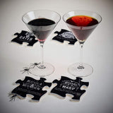Spooky Cocktail Coaster Set - Alchemy of England - Flyclothing LLC