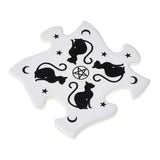 Black Cats Coaster Set - Alchemy of England - Flyclothing LLC