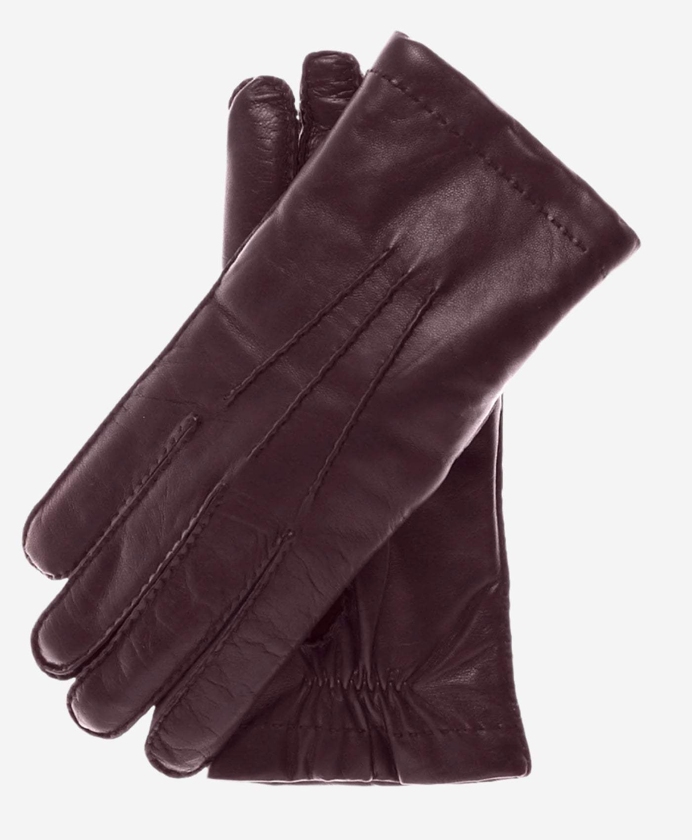 CL3103 (brown) - Men's Handsewn Lamb Shearling Winter Leather Gloves