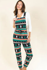 The Classic Caroler | Holiday Fair Isle Women's Pajamaralls® - Shinesty - Flyclothing LLC