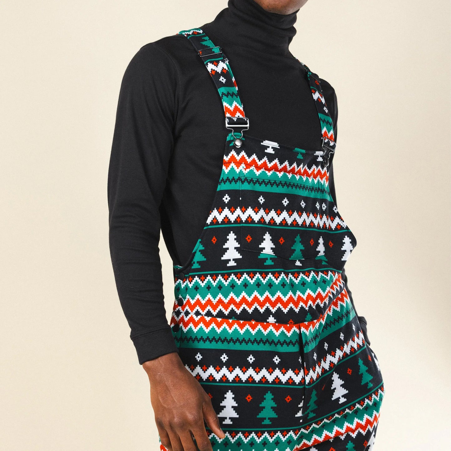 The Classic Caroler | Holiday Fair Isle Pajamaralls® - Shinesty - Flyclothing LLC