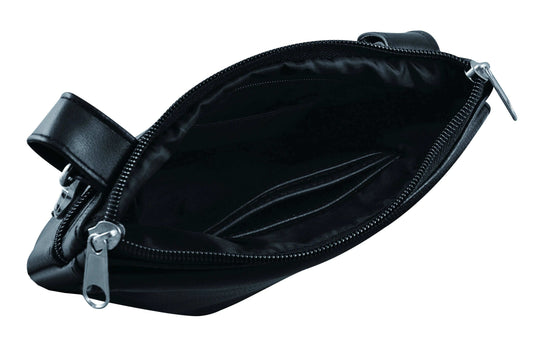 Heritage Rider Cowhide Clip-On Biker Bag - Unik Just for Bikers - Flyclothing LLC