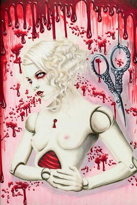 Black Market Art Company Clotho Print - Black Market Art Company - Flyclothing LLC