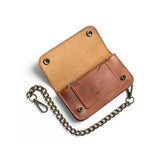SMALL TRUCKER - Vegetable Tanned Leather Wallet - First Manufacturing Company - Flyclothing LLC